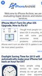Mobile Screenshot of iphonearchive.com